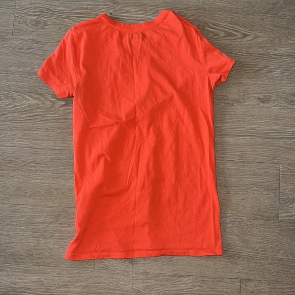 PINK Victoria’s Secret orange short sleeved t-shirt - Picture 2 of 2